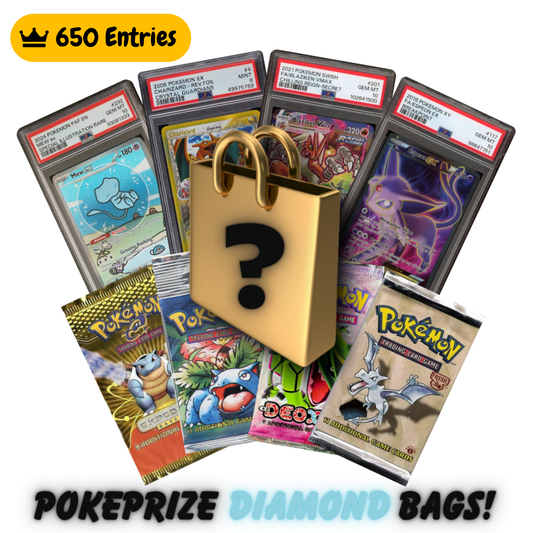 Pokemon Diamond Tier Mystery Bags (650 ENTRIES)